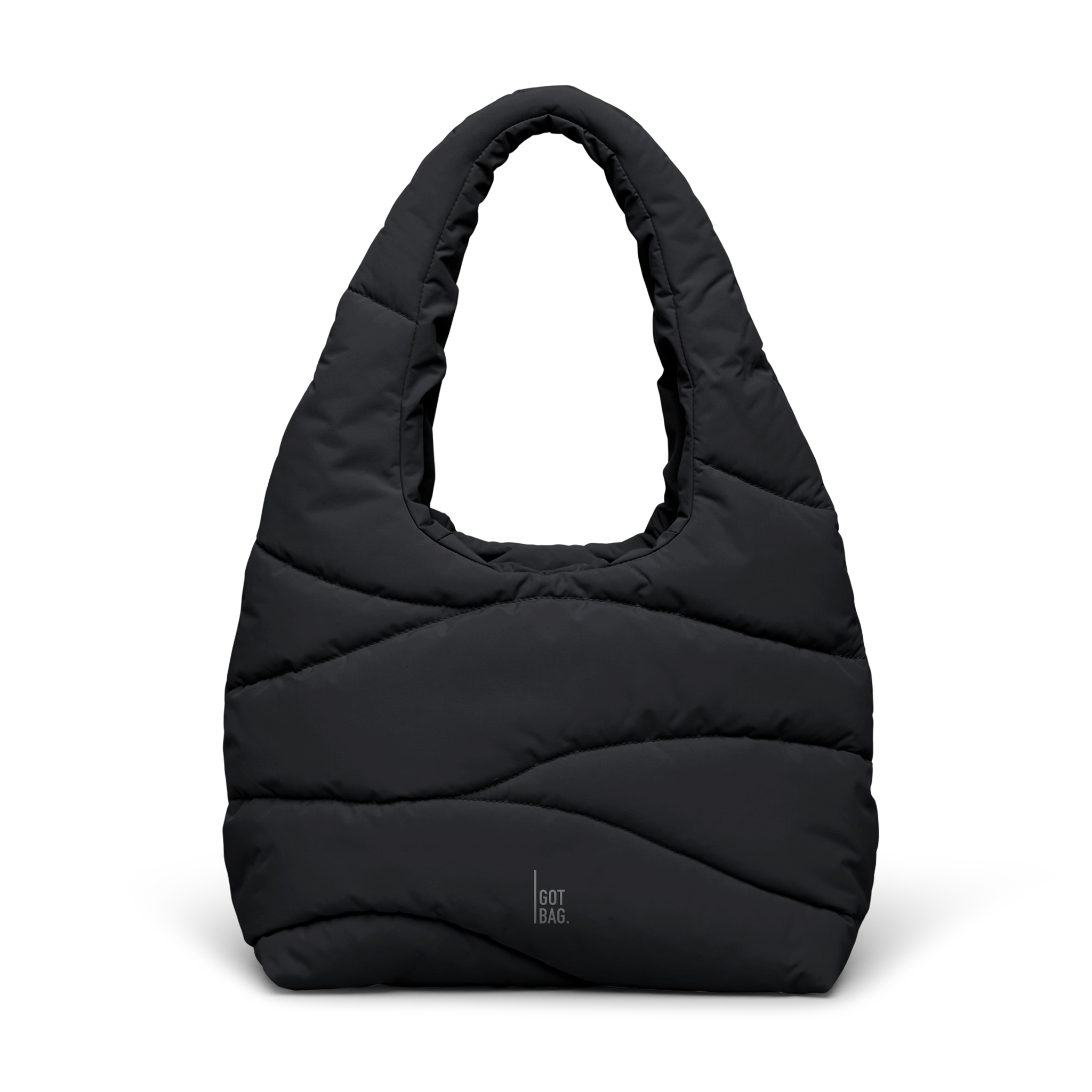 WAVY PUFFER SHOULDER BAG